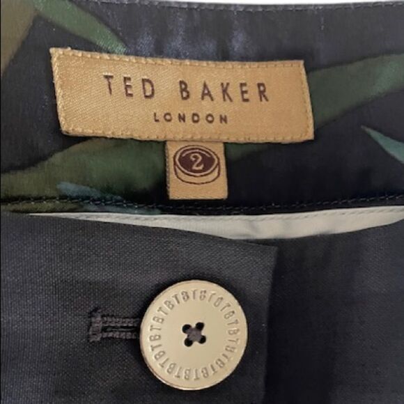 Ted Baker London Wool Blend Gray Slacks - Picture 5 of 8